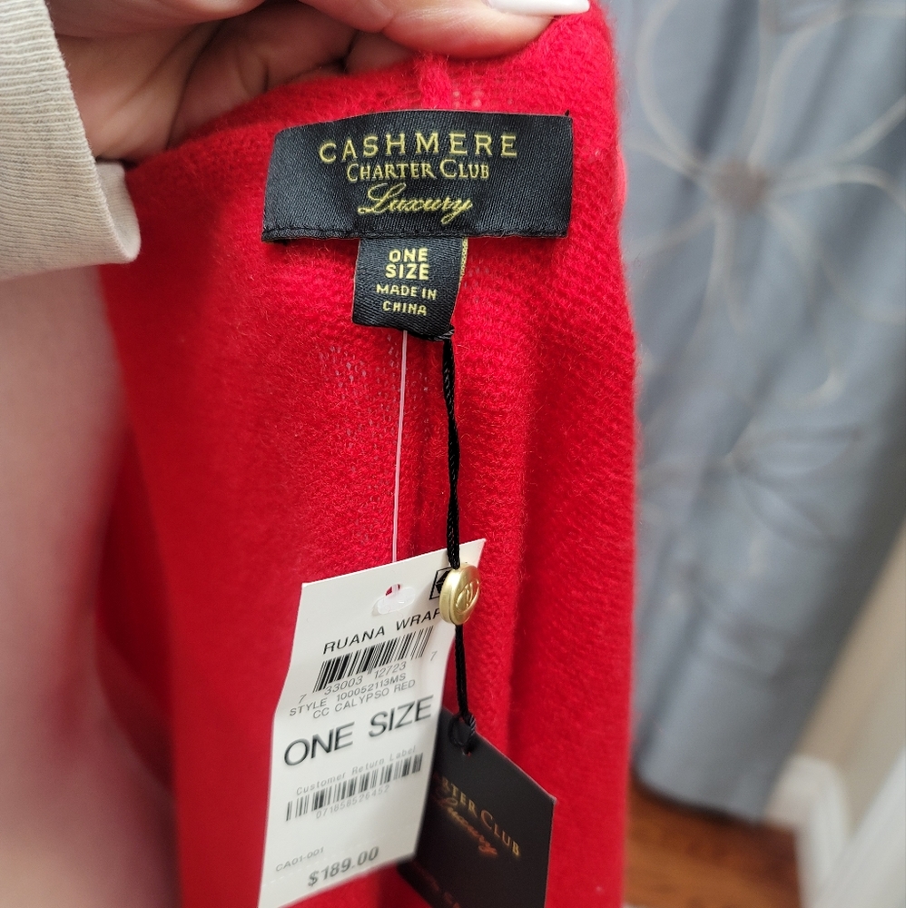 Cashmere wrap - Picture 7 of 8